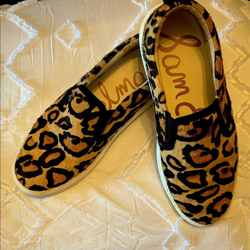 Sam Edelman Leopard Print Flats